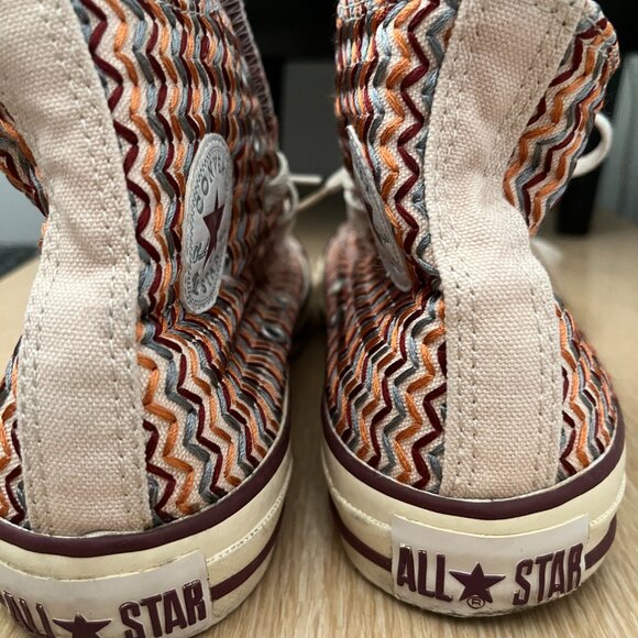 EUC CTAS Converse missoni style multicolor (6W / 4M) KICKS - Picture 6 of 7